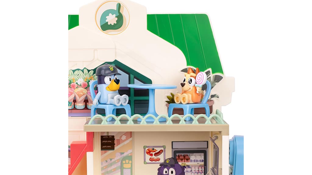 ¡Pon a Bluey en tu carrito de compras con este set de juego de supermercado!