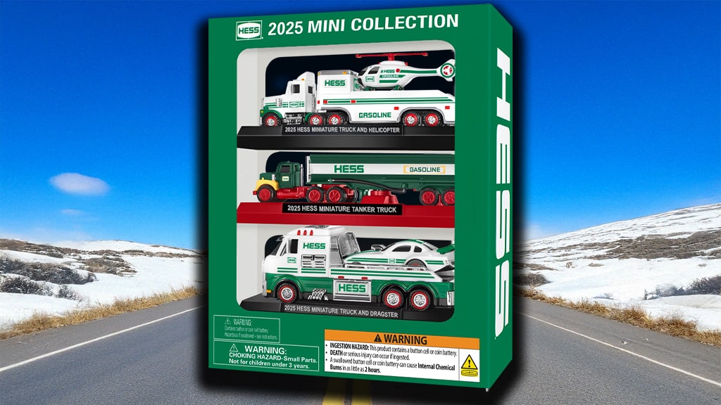 La mini colección Hess 2025 llega a las estanterías de las tiendas de juguetes