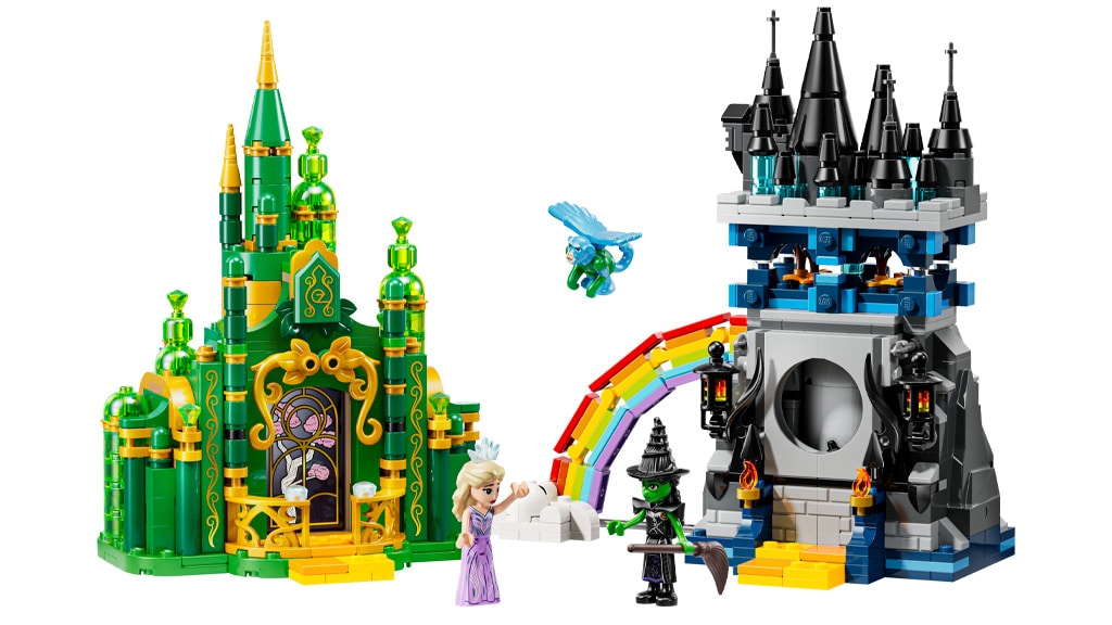 ¡Celebra el estilo de Glinda con los nuevos sets de Wicked: For Good de LEGO!