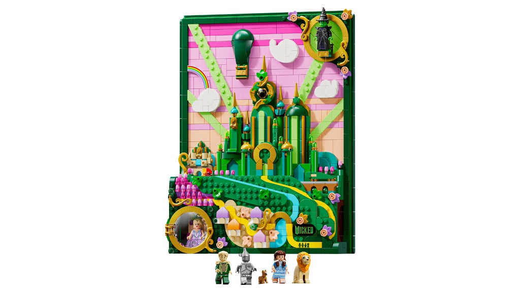 ¡Celebra el estilo de Glinda con los nuevos sets de Wicked: For Good de LEGO!