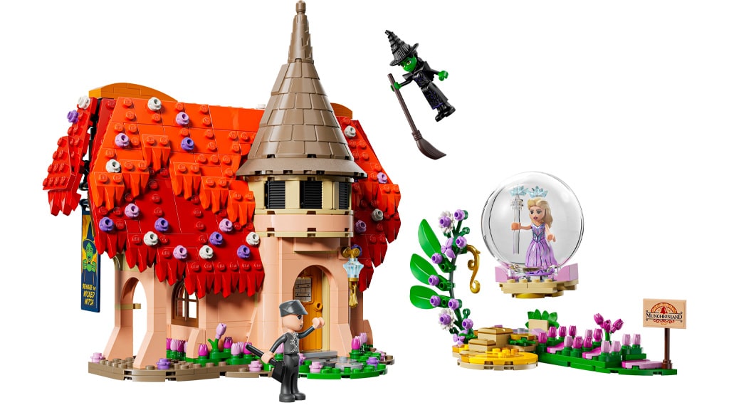 ¡Celebra el estilo de Glinda con los nuevos sets de Wicked: For Good de LEGO!