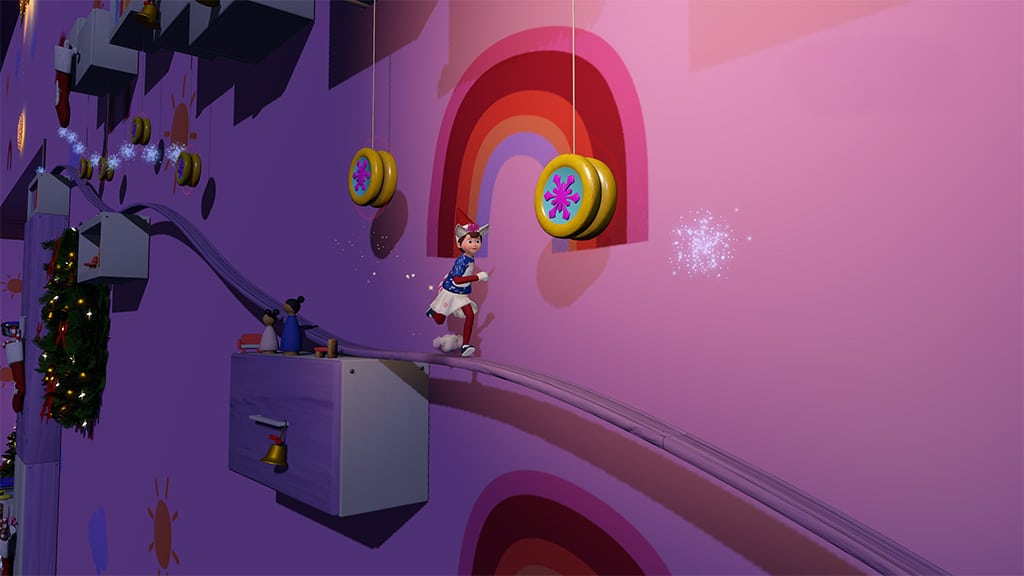 Aventuras festivas de juego esperan en los Gnomos en la estantería: Héroes navideños