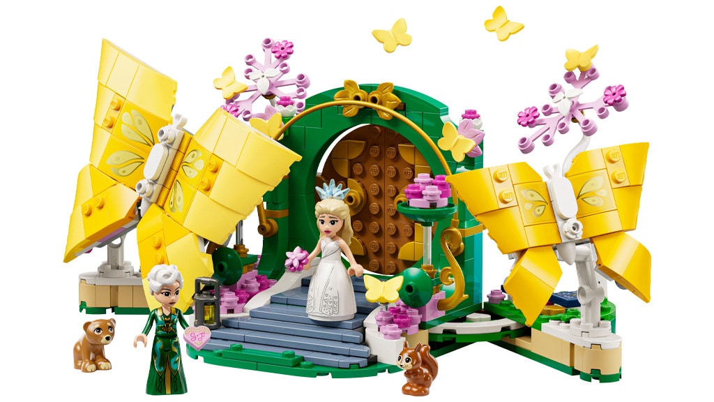 ¡Celebra el estilo de Glinda con los nuevos sets de Wicked: For Good de LEGO!