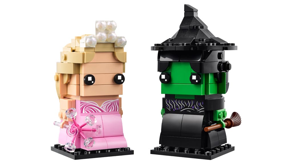 ¡Celebra el estilo de Glinda con los nuevos sets de Wicked: For Good de LEGO!