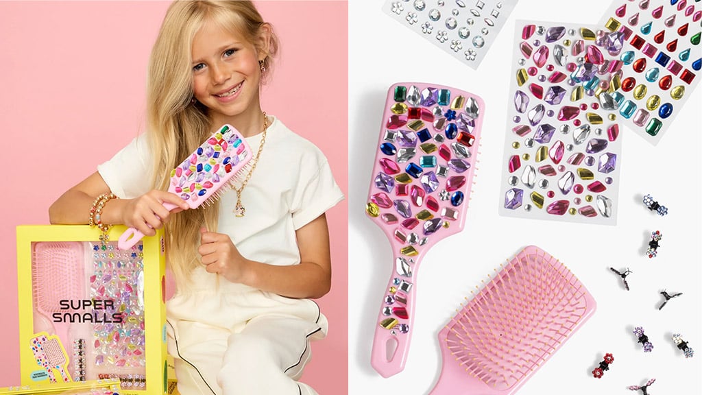 Los niños pueden combinar belleza y brillo con los nuevos kits creativos de Super Smalls