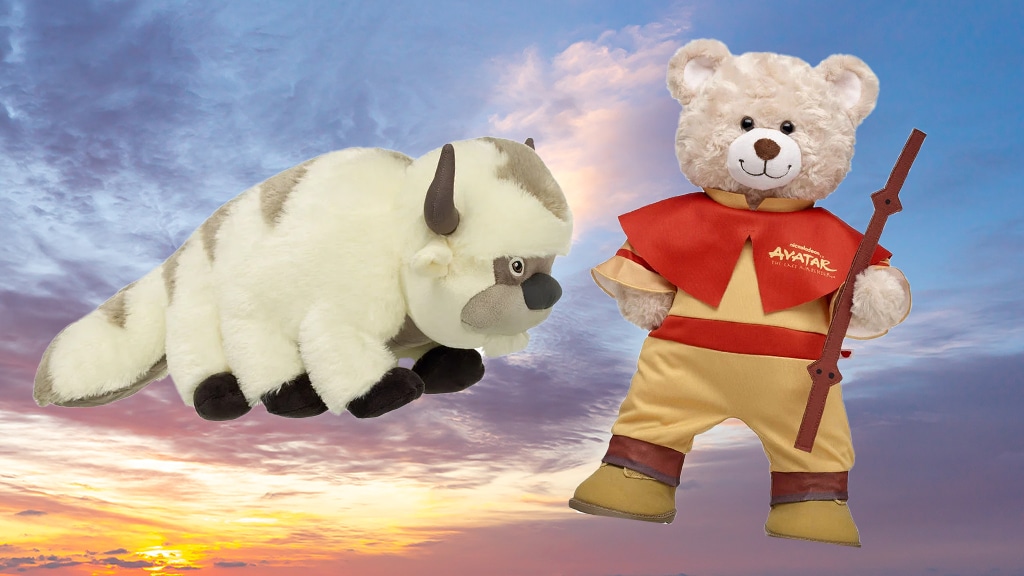 La nueva colección de Avatar: La leyenda de Aang de Build-A-Bear vuela alto