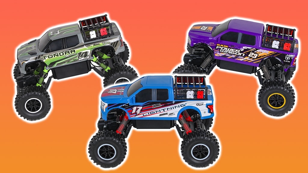 NKOK Mean Machines R/C Rock Crawler series