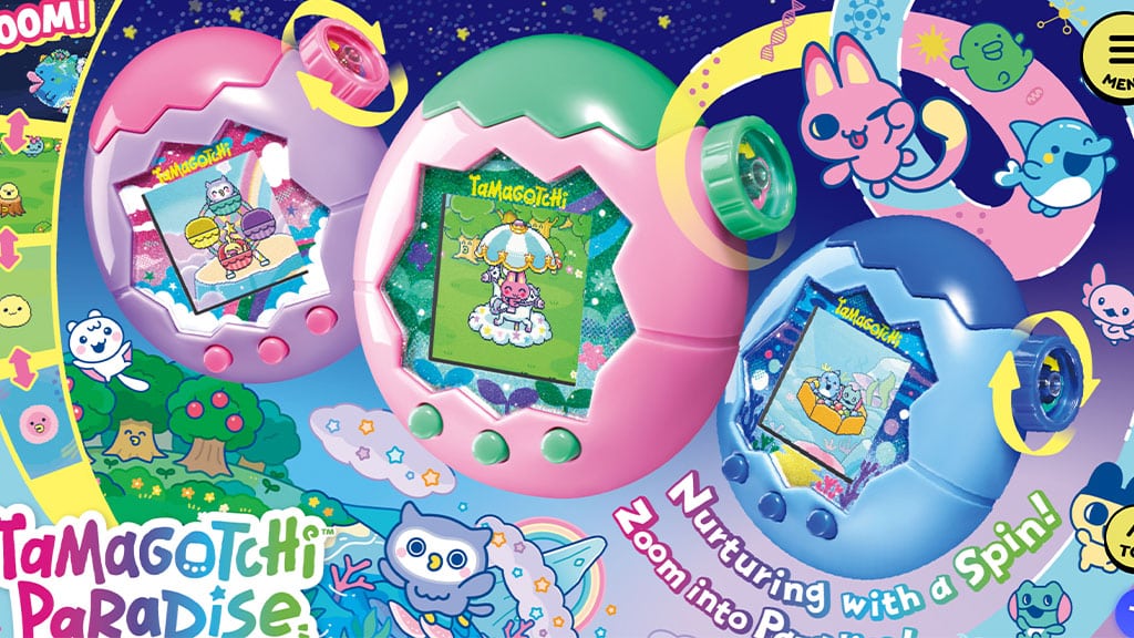 ¡Viaja al paraíso con los nuevos juegos Tamagotchi de Bandai Namco!