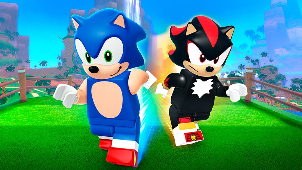 Compite con los personajes de Roblox LEGO: Sonic the Hedgehog