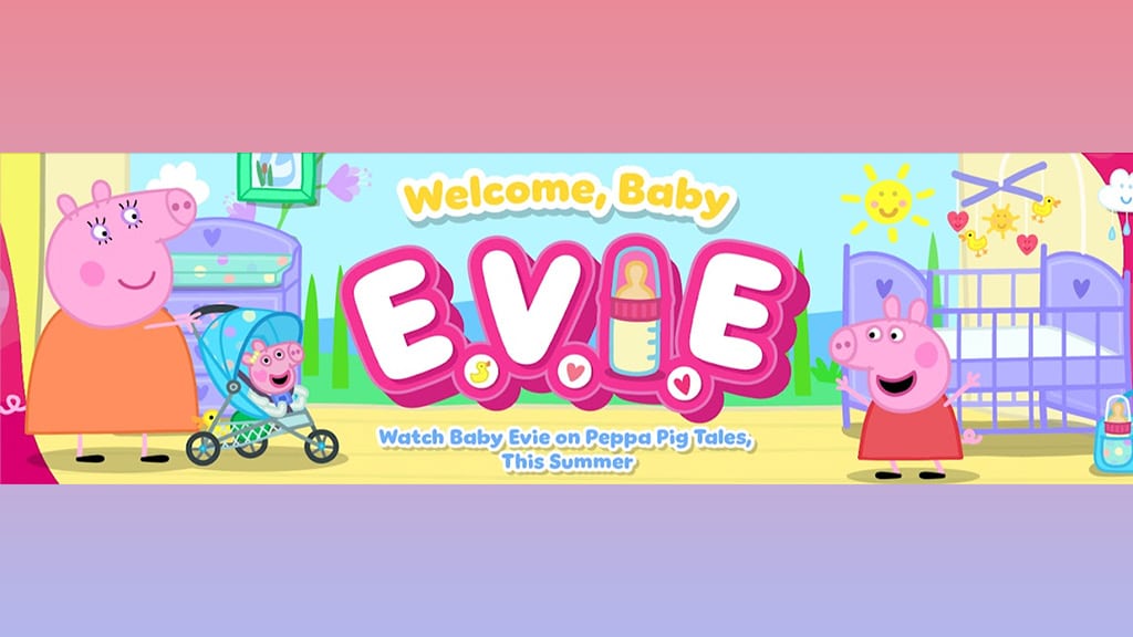 La muñeca Evie se une a la diversión de los cerditos en la nueva temporada de Peppa Pig