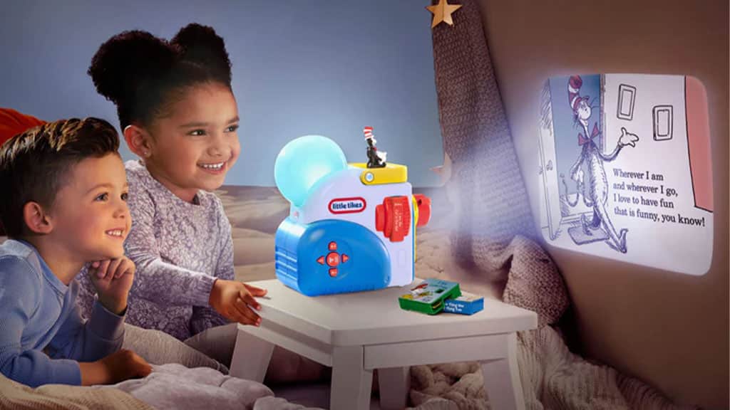 Proyector de Dr. Seuss y Little Tikes