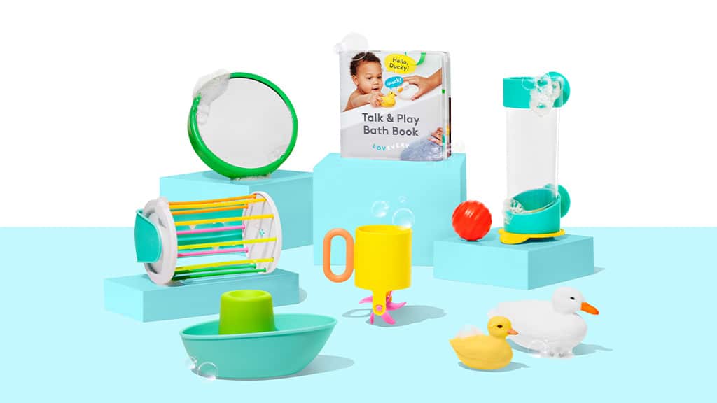 El nuevo set de baño de Lovevery tiene un gran éxito