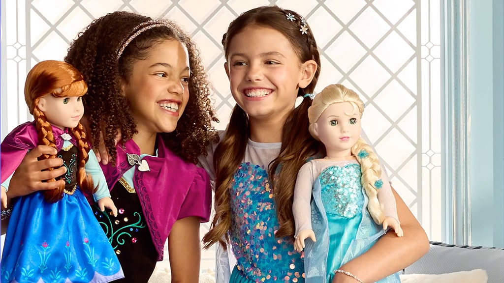Anna y Elsa son las nuevas integrantes de las muñecas American Girl