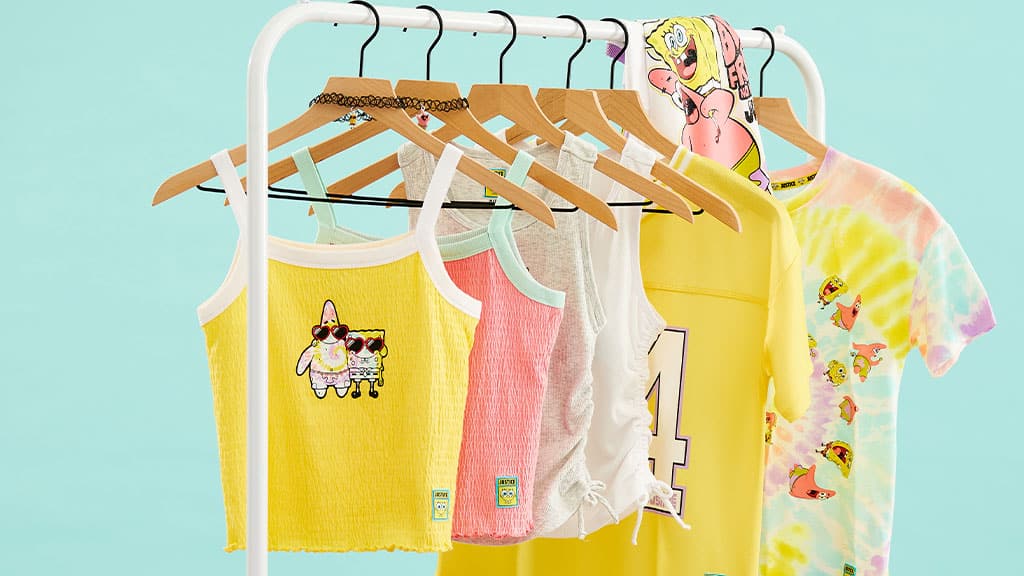 ¡Dirígete a Bikini Bottom con la nueva colección de SpongeBob de Justice!