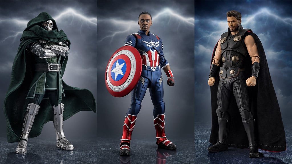 Prepárate para la película de Vengadores: El despertar de Doctor Doom con estos nuevos juguetes
