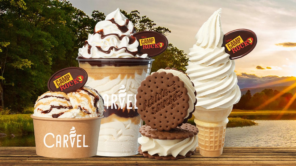 Carvel ofrece más delicias veraniegas con motivo de Rock Camp 3