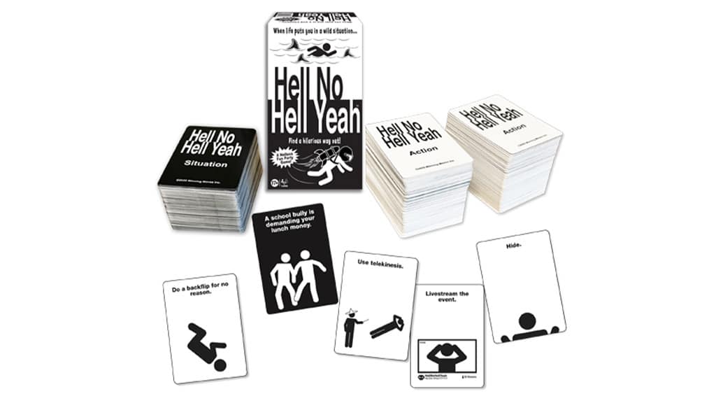 Winning Moves Games: Hell No Hell Yeah juego de mesa