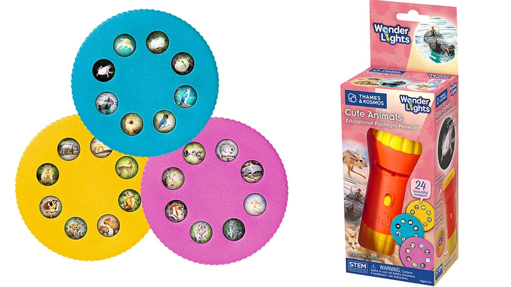 Thames & Kosmos Wonder Lights proyector educativo de linterna