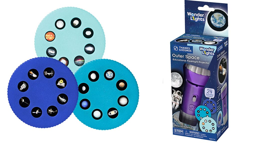 Thames & Kosmos Wonder Lights proyector educativo de linterna