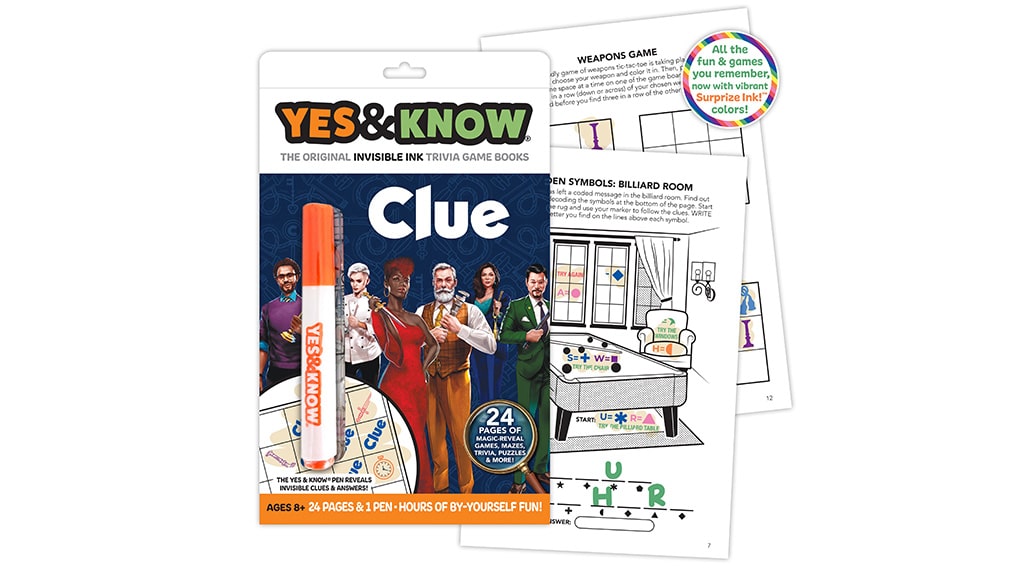 ¡Gana a lo grande con estos libros de Yes & Know de Hasbro basados en juegos de mesa!
