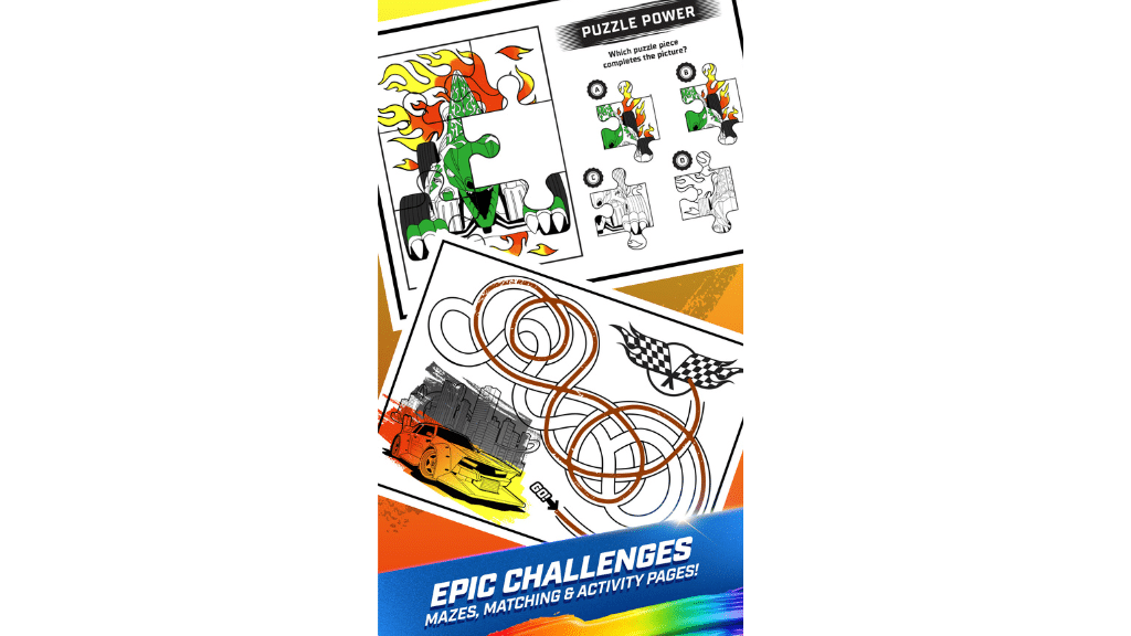 Los futuros competidores toman el control con el Juego para Colorear Hot Wheels de Mattel y Crayola