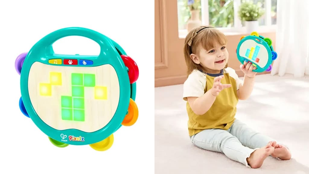 Los nuevos instrumentos de juguete de Hape son divertidos incluso a todo volumen