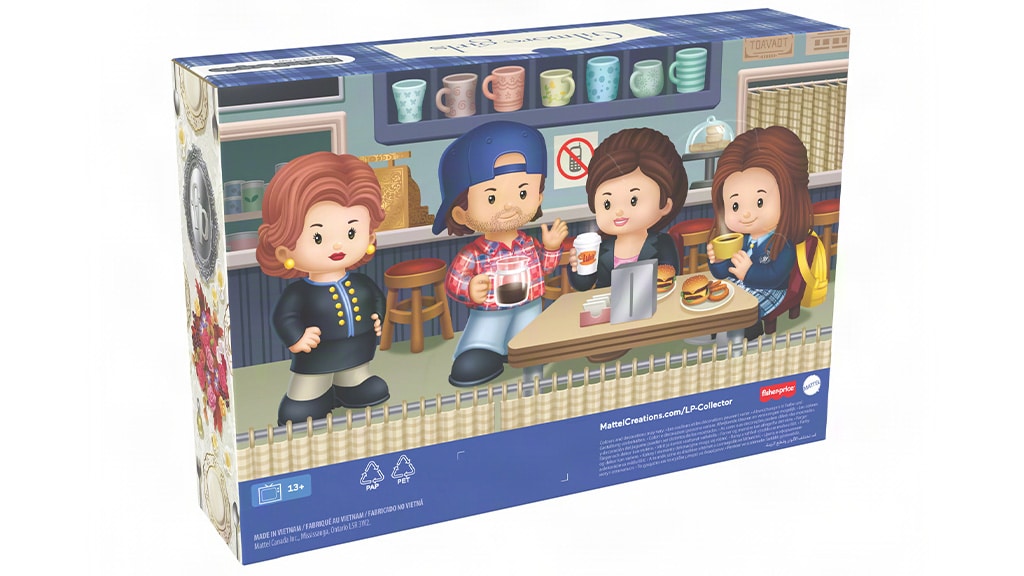 Ha llegado el set de coleccionista de figuras pequeñas de Szívek szállodája de Mattel Fisher-Price Little People.