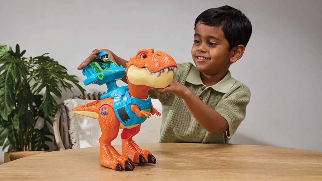 Spin Master inicia una nueva aventura con Paw Patrol: La película de los dinosaurios y sus juguetes