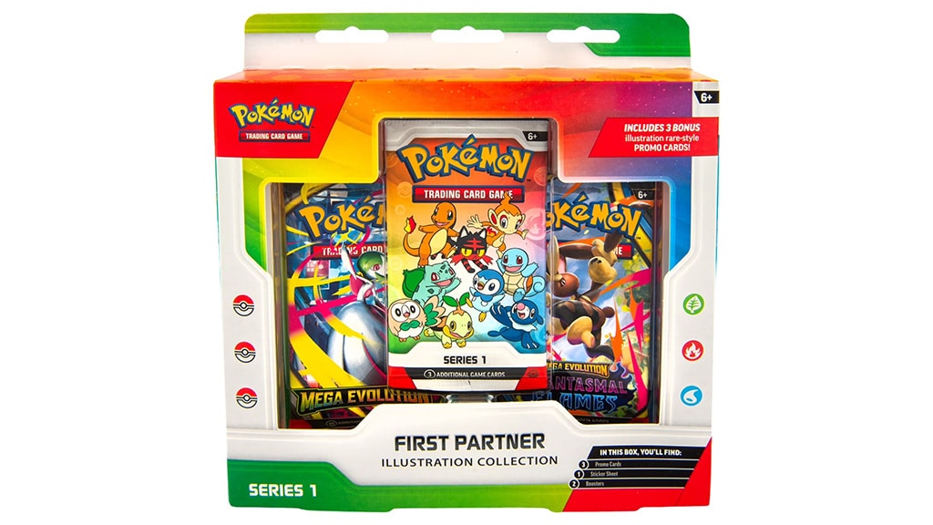 Pokémon TCG: Colección de Ilustraciones de Primer Socio — Serie 1
