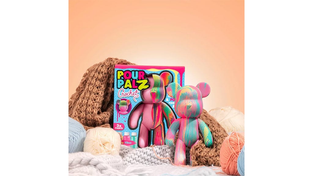 ToyMonster Pour Palz oso de peluche tejido