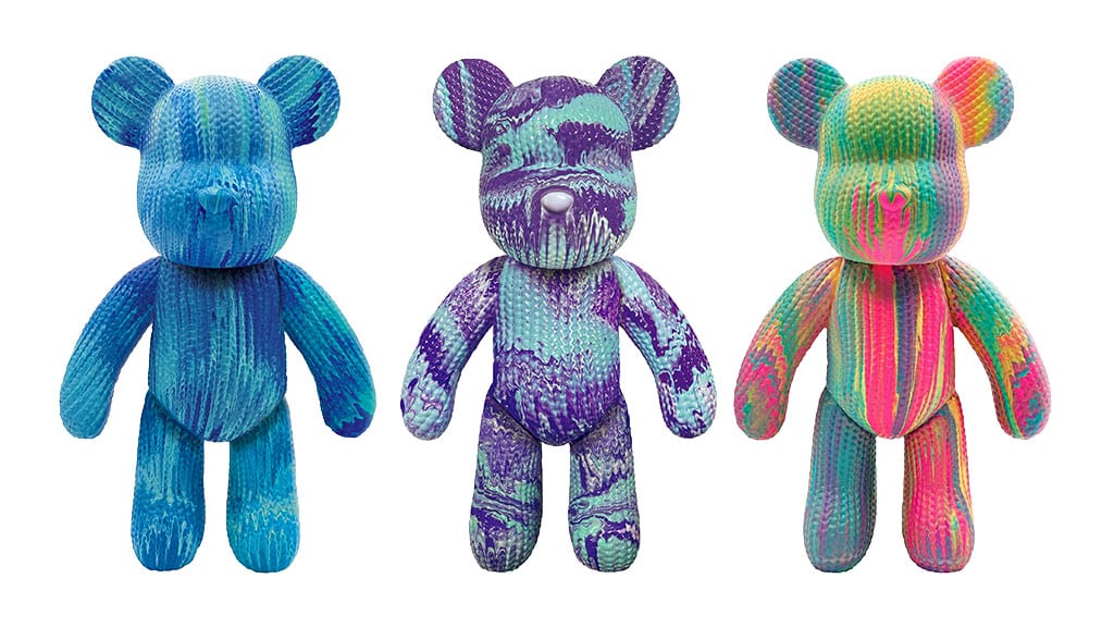 ToyMonster Pour Palz oso de peluche tejido