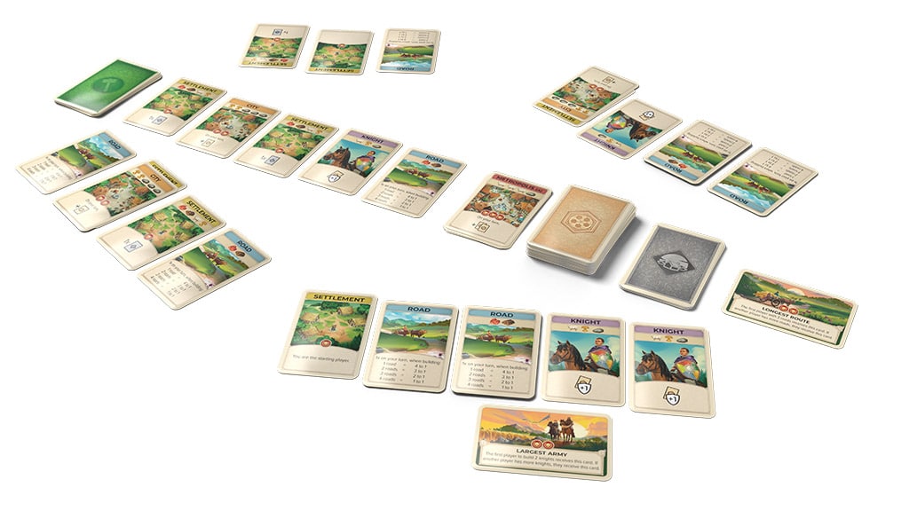 Asmodee Catan — En el Camino juego de mesa