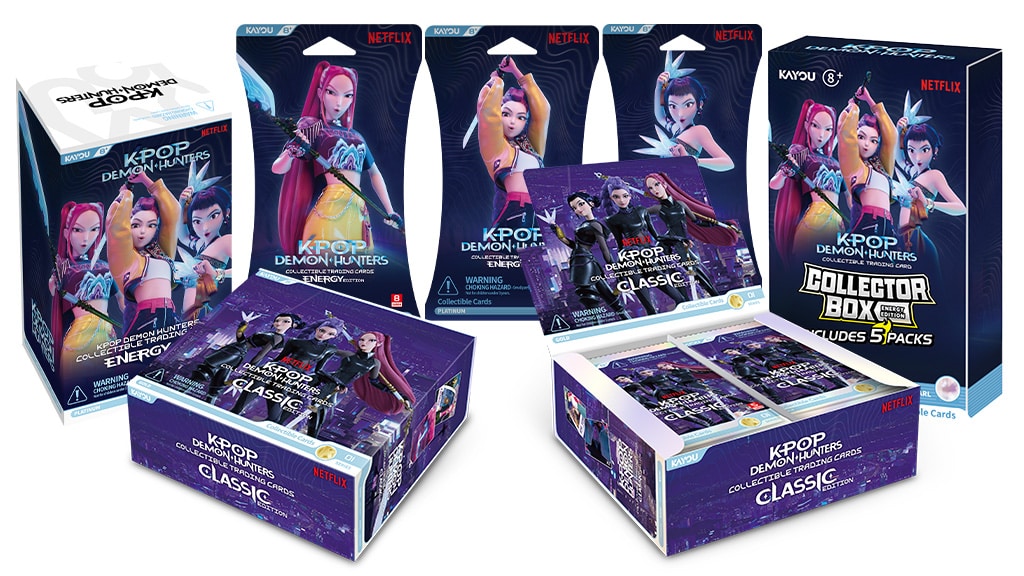 KAYOU K-Pop Cazadores de Demonios TCG tarjetas coleccionables