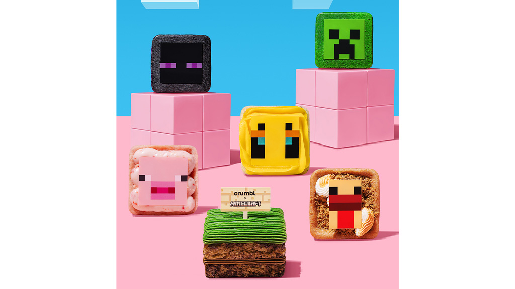 Las familias adorarán las nuevas galletas de Minecraft de Crumbl