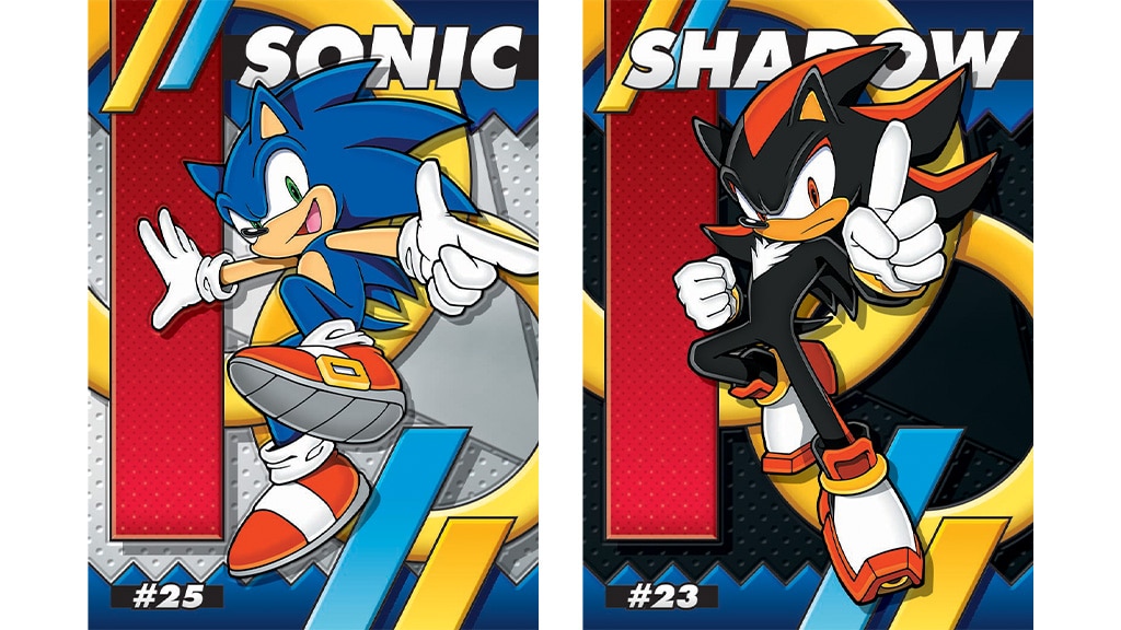 Las cartas coleccionables de Panini Sonic, el erizo están en camino