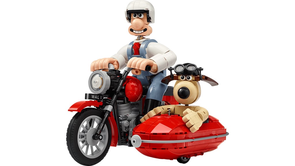El set de LEGO Wallace y Gromit trae una experiencia de construcción nostálgica