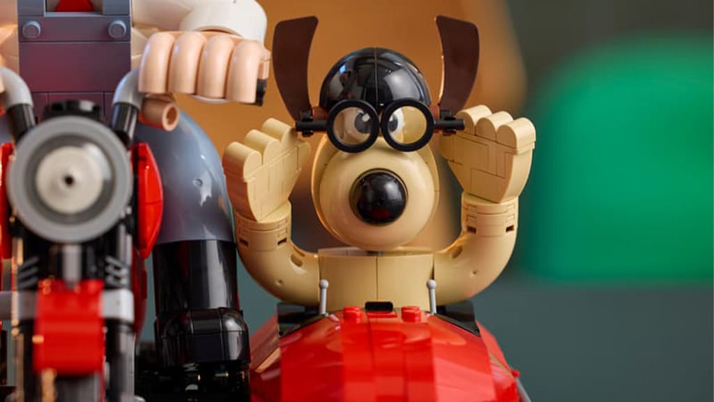 El set de LEGO Wallace y Gromit trae una experiencia de construcción nostálgica