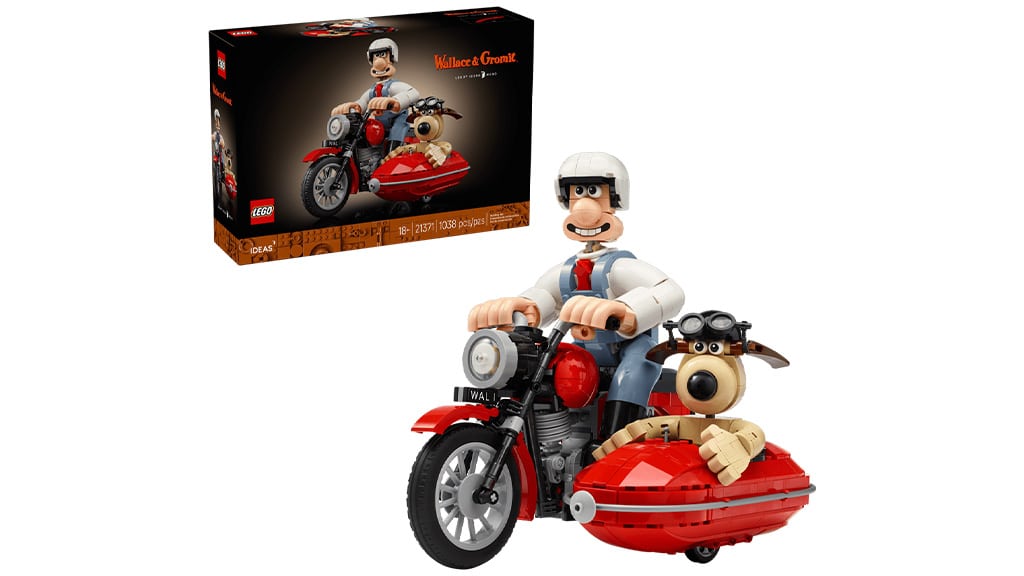 El set de LEGO Wallace y Gromit trae una experiencia de construcción nostálgica