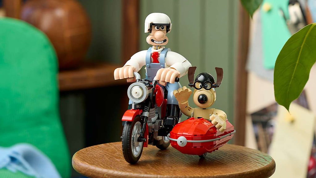El set de LEGO Wallace y Gromit trae una experiencia de construcción nostálgica