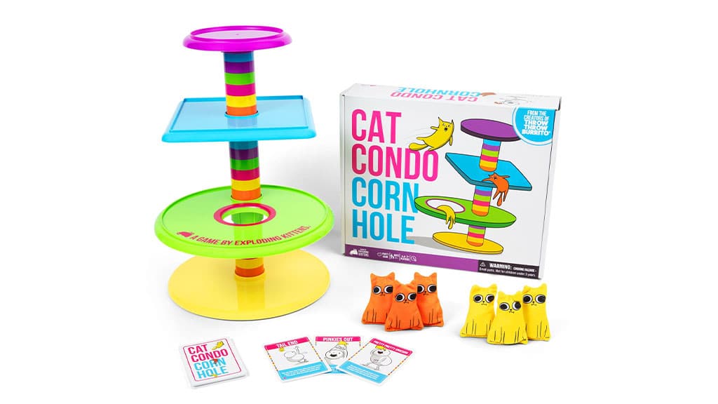 Gatos explosivos – Juego de mesa de lanzamiento de gatos