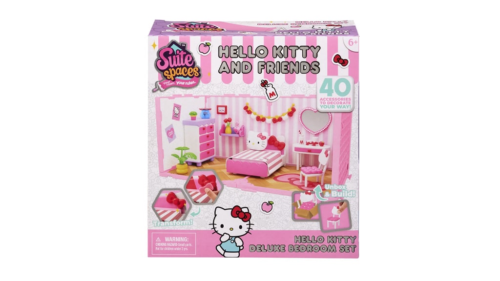 Goliath Sanrio presentó la dulce colección de accesorios de la figura de juego Hello Kitty