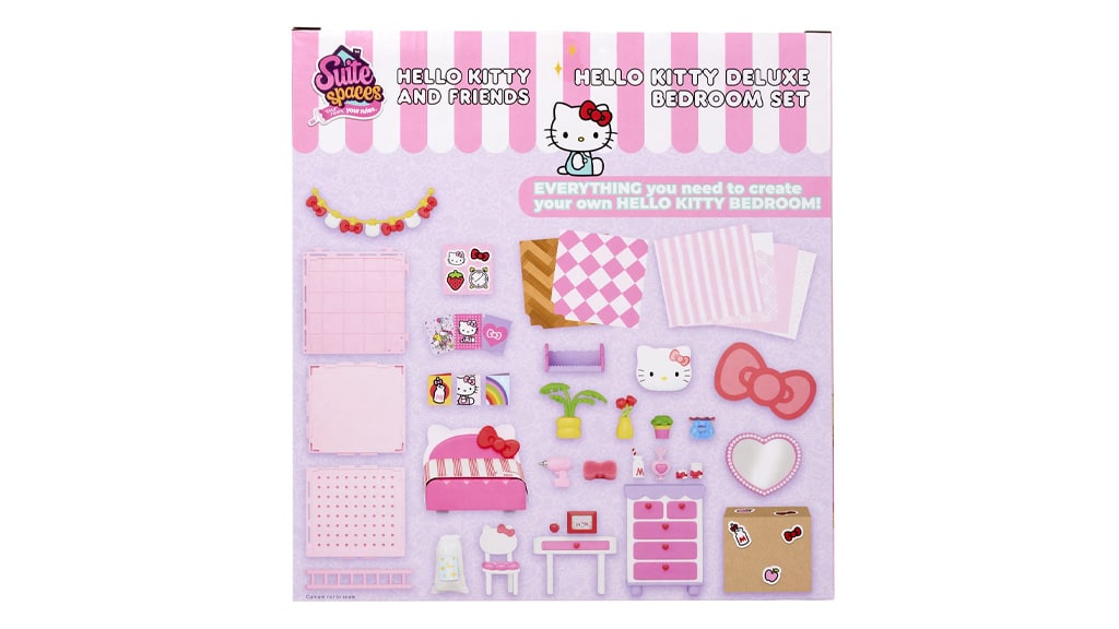Goliath Sanrio presentó la dulce colección de accesorios de la figura de juego Hello Kitty
