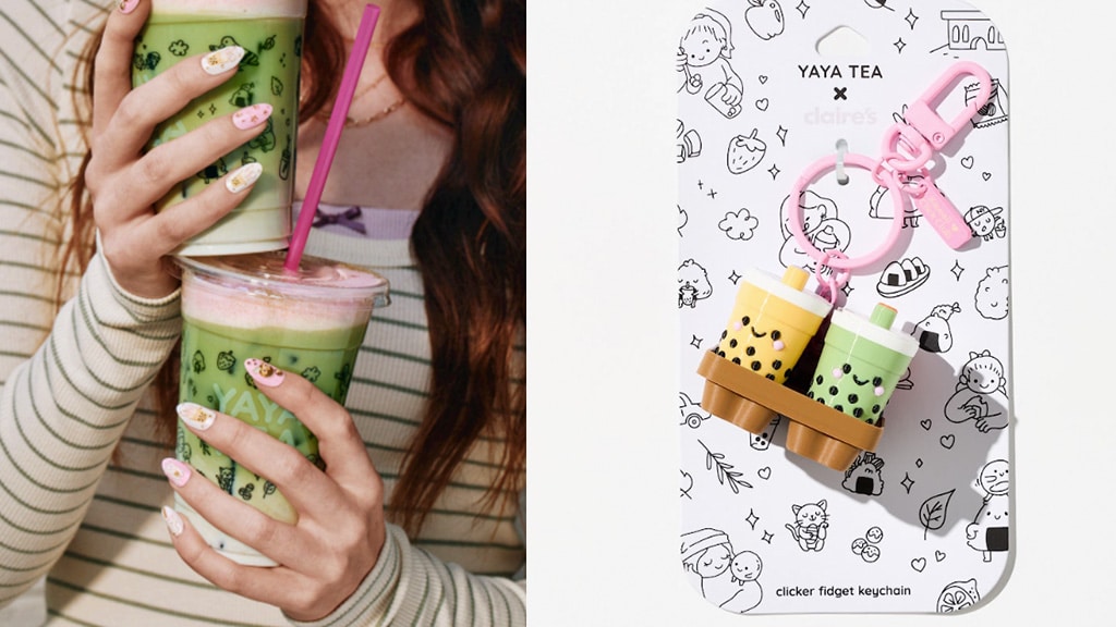 Claire’s y Yaya Tea han creado una colección inspirada en el boba