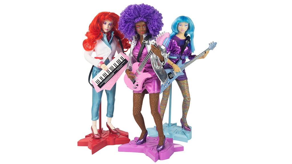 Las muñecas de moda de Jem y los Hologramas de The Loyal Subjects