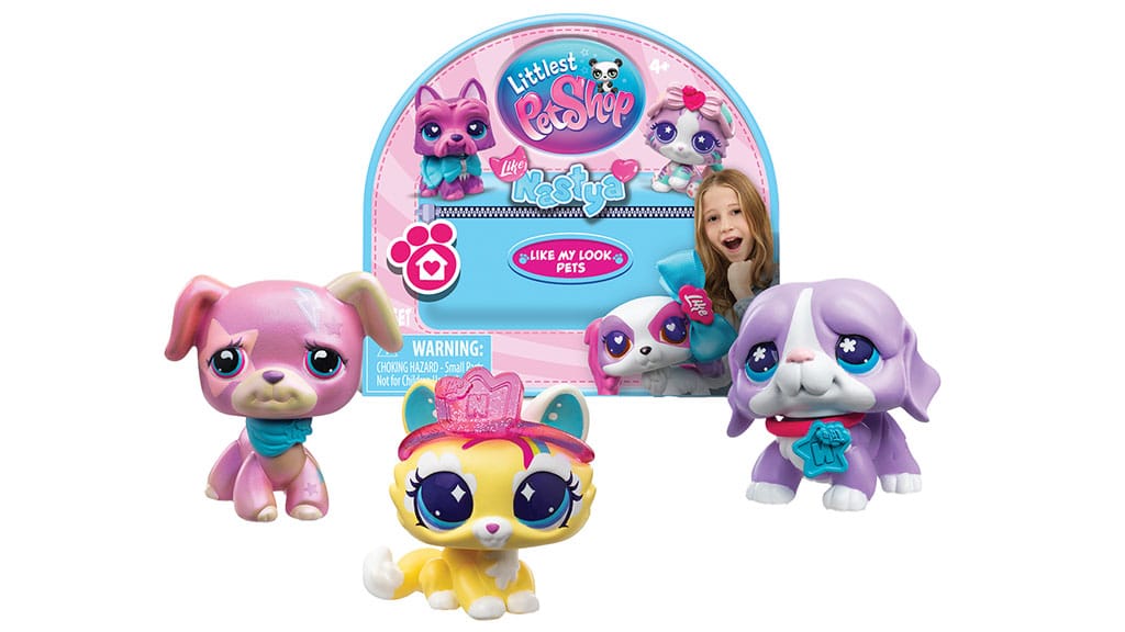 ¡Consigue la nueva colección de Littlest Pet Shop de Like Nastya!