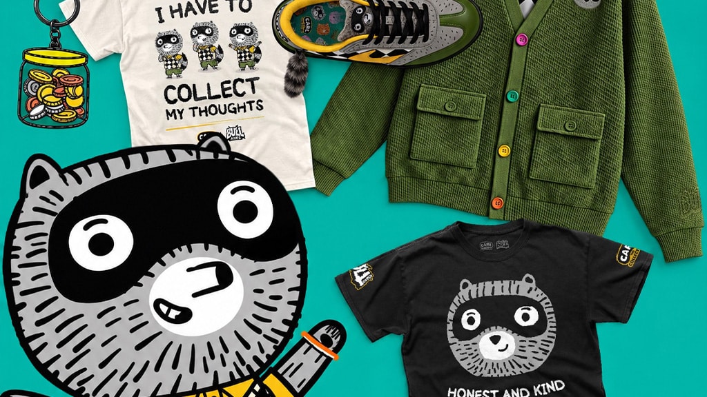 Esta colección de ropa inspirada en las figuras de Carl es extremadamente linda