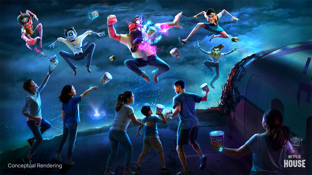 La casa de Netflix se viste de oro con la experiencia interactiva de Cazadores de Demonios K-Pop