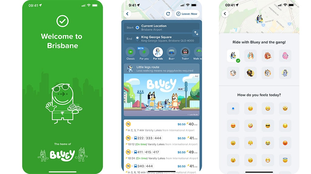 Viaja con Bluey en la vida real con la nueva función para Niños de Citymapper