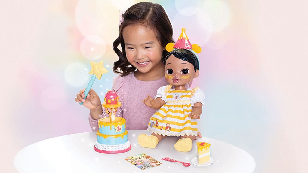 JAKKS Pacific Disney Darlings Sorpresas Mágicas de Cumpleaños Winnie the Pooh