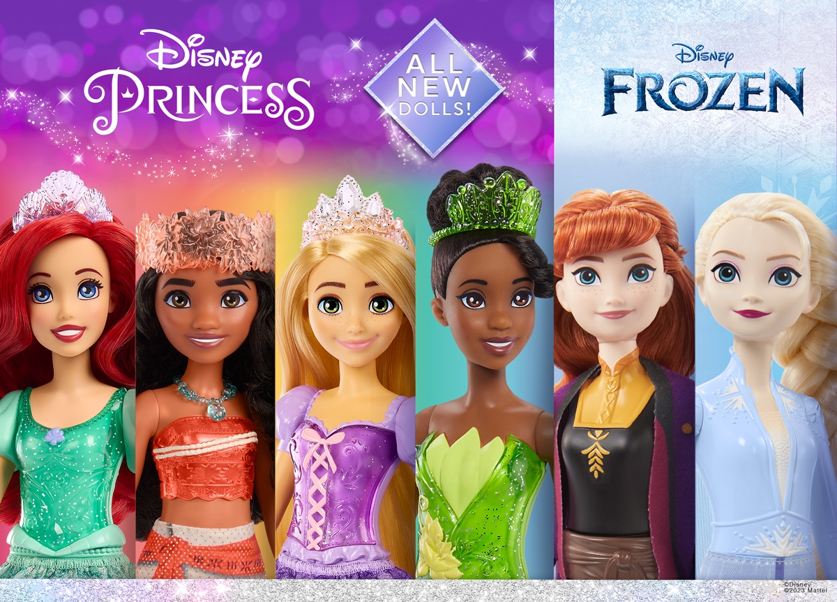 ¡Han llegado las nuevas Princesas Disney de Mattel!